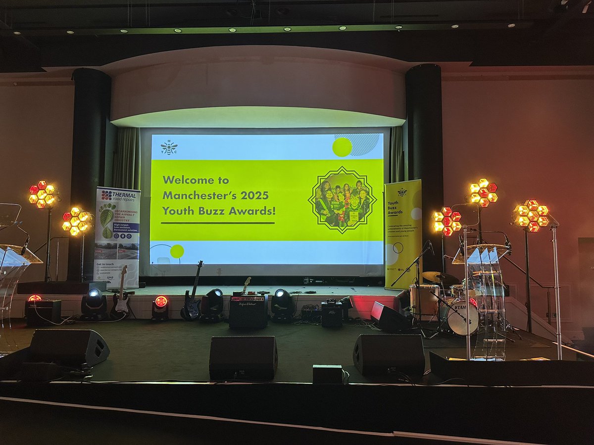 Wow! What a night, 2025 buzz awards! So much talent, aspiration and hope!! A massive well done to all nominees and winners!  #childfriendlymcr #achievements #childrensrights