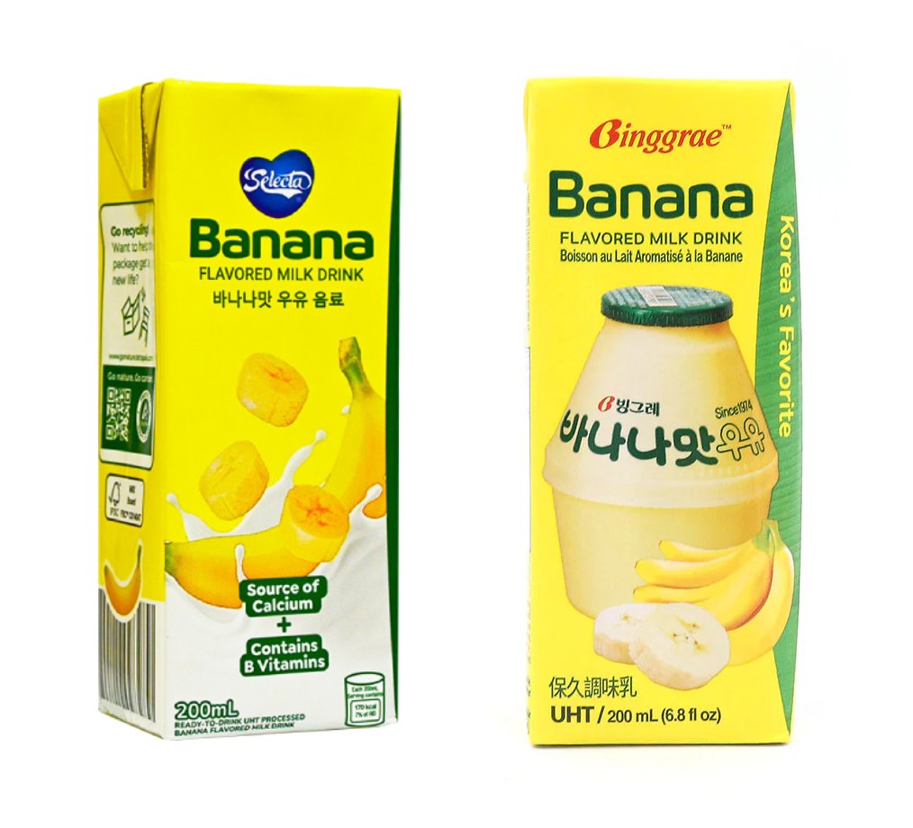Hindi ba considered "confusingly similar" yung sa Selecta Banana Milk sa Binggrae?