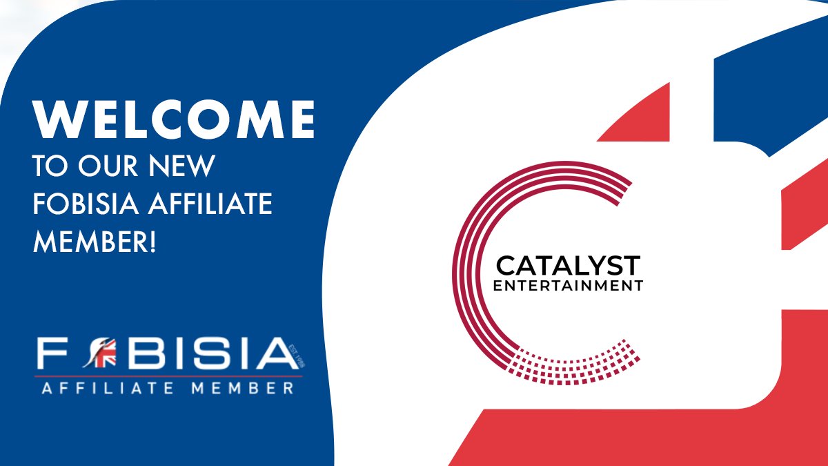 FOBISIA1's tweet image. We are very pleased to welcome our new Affiliate Member Catalyst Entertainment!
#FOBISIA
#fobisiaaffiliatemember
#thefobisiafamily