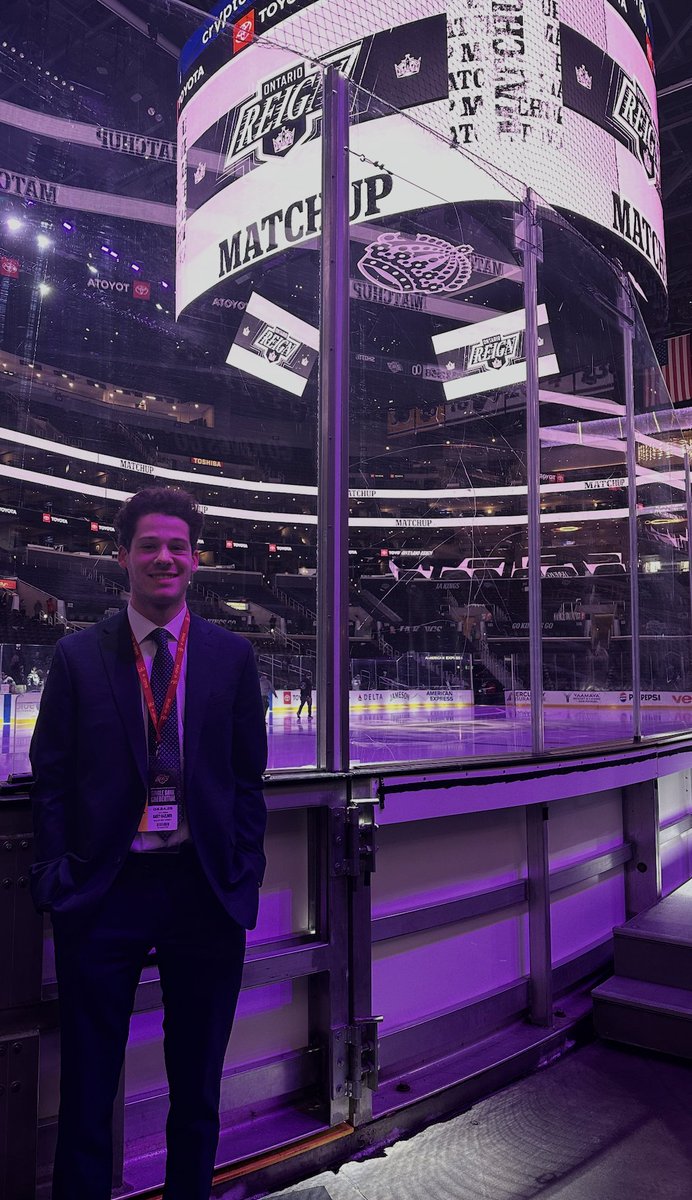 KaseyKazliner's tweet photo. As the @LAKings season ends, my second one in the press box, I wanted to express my gratitude for covering every game through USC.

It wasn't long ago that I wrote articles about this team while solely watching on TV, never expecting to have a Kings podcast or press access. https://t.co/0x2wwFcDoK