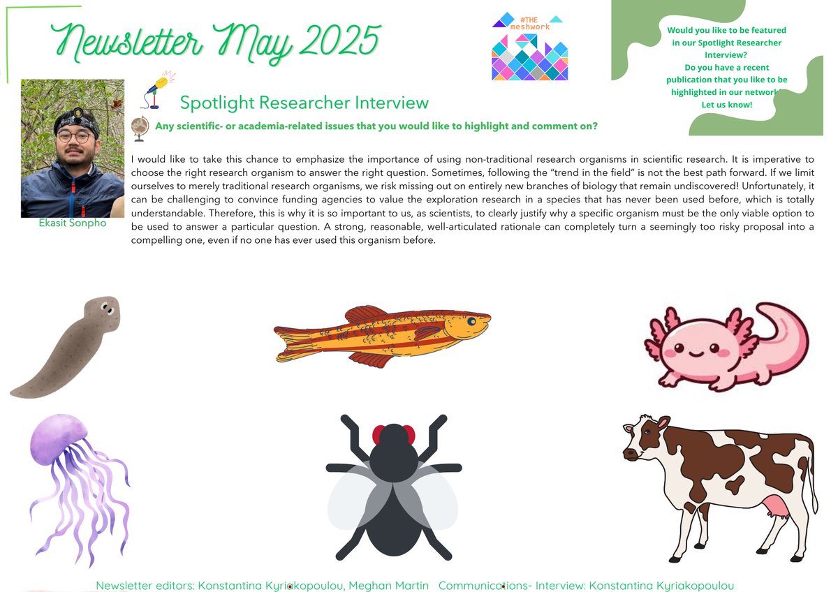 THEmeshwork (@themeshwork2020) on Twitter photo May is here, flowers are blooming and we have sooo much for u!!!! Go through our newsletter for a recap of our latest talk, hot off the press papers, career opportunities, spotlight interview with <a href="/Ekasit_Sp/">Ekasit Sonpho (Program)</a> & upcoming events. All in one place!!! <a href="/ccstorytime/">Chloé Yeung</a> <a href="/julieSdimartino/">Julie S Di Martino and Co</a> May is here, flowers are blooming and we have sooo much for u!!!! Go through our newsletter for a recap of our latest talk, hot off the press papers, career opportunities, spotlight interview with <a href="/Ekasit_Sp/">Ekasit Sonpho (Program)</a> & upcoming events. All in one place!!! <a href="/ccstorytime/">Chloé Yeung</a> <a href="/julieSdimartino/">Julie S Di Martino and Co</a>