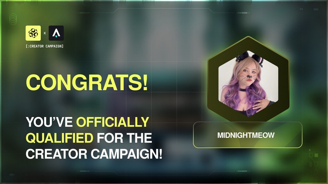 I’m in! 💫 Officially part of the Shaga x Star Atlas Creator Campaign!
Thank you <a href="/playonshaga/">Shaga ☁️🎮</a> &amp; everyone who supported me!
#midnightmeow #PlayOnShaga #AliceAngel #StarAtlas #Shaga #StarAtlasTH #ShagaCloudgaming #StreamingwithShaga #WeareStarAtlas
