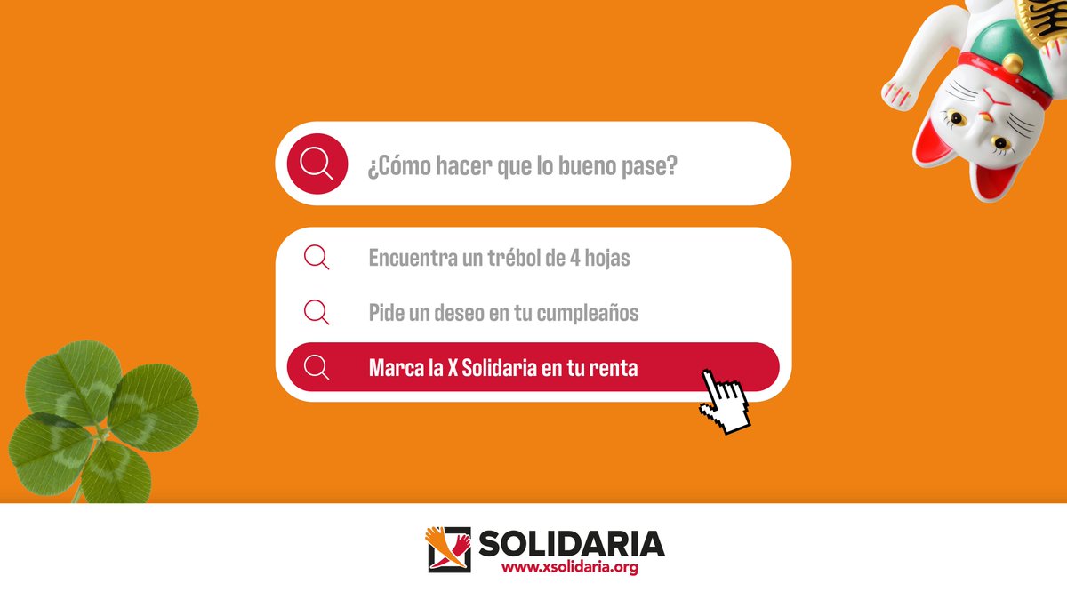 Entre todos los resultados posibles, hay uno seguro: si marcas la <a href="/XSolidaria/">XSolidaria</a>, lo bueno pasa, sí o sí 🤝
Ayudas a miles de personas, no te cuesta nada, y lo haces en un momento.
¿A qué esperas?
#HazQuePase #XSolidaria