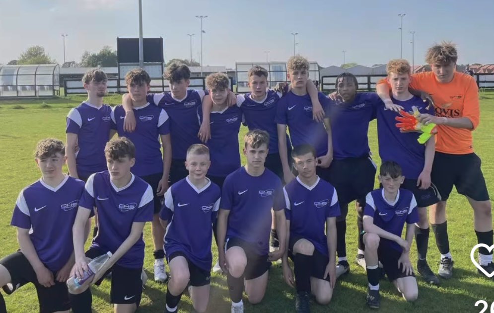 CongletonHS's tweet photo. Thank you to everyone who came along to support our students playing in the South Cheshire Championships tonight. We celebrated wins for our Y7 and 8/9 teams along with the fantastic skill and teamwork of all our Y7, 8, 9, 10 and Sixth Form footballers. Well done, #TeamCHS! https://t.co/wKfXxBy7C8