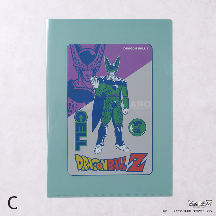 セル編に登場する3キャラクターのクリアファイル】 可愛さとクールさが