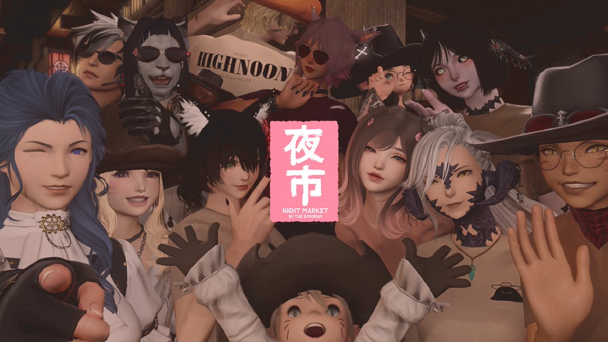 Boi Howdy y'all! 🍻

We're letting y'all know that the Howdies will be present at <a href="/TheEmporiumTB/">The Emporium</a> 's 2025 #ElementalNightMarket, Sat 17th May, EB TB Shirogane W9 P46, 18:00 - 01:00 GMT+8 🌟

Hope to see some y'all there! 🤠
#HighNSaloon #FF14 #FFXIVRP #ElementalDC #GPOSERS