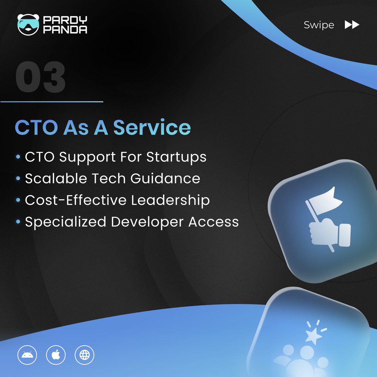 PardyPanda's tweet photo. Welcome to Pardy Panda – your Trusted Tech Partner for everything digital 💻🚀

From innovative AI solutions 🤖 to seamless mobile &amp; web development 📱💻, we’re here to bring your ideas to life!

#PardyPanda #TechPartner #AI #ArtificialIntelligence #CTOasaService #TechConsulting https://t.co/S6sKHhKSHG