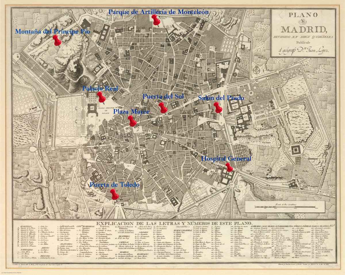 azulmanchego's tweet photo. El Dos de Mayo de 1808, en #Madrid, minuto a minuto.

Reconstrucción cronológica (aproximada) de aquel día clave en la historia de España, con una duda histórica al final.

Abro hilo  [1/8] 🧵👇

#2deMayo #historia https://t.co/JlOjTO3tZ6