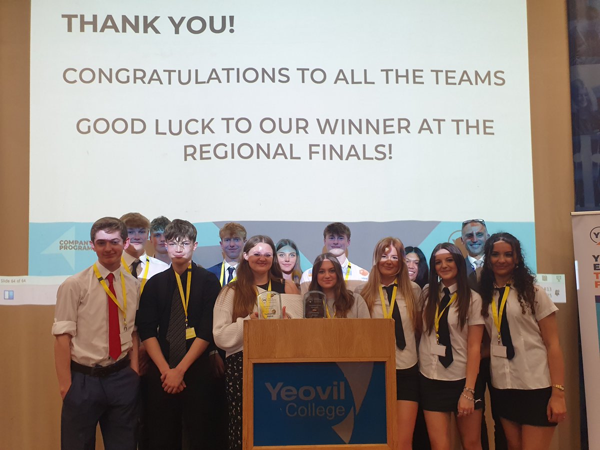 Another highly successful year for our latest Young Enterprise company. Two more trophies to add to our collection for Creativity and Best Use of Technology. Well done to all involved!!!