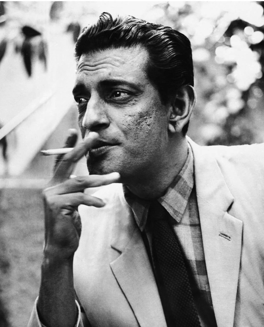 joybhattacharj's tweet photo. One of the strangest back stories behind a fabled film project. Perfect for Satyajit Ray's birthday.
In 1952, a young man named Mike Wilson met Arthur C Clarke at a pub frequented by science fiction writers and fans and they soon became fast friends. It was Wilson who first got Clarke into skin diving and he and Clarke had lots of dives in the UK, before deciding that the tropics were really the place for this hobby.
They ended up in Sri Lanka in 1956, where Clarke settled for the rest of his life and while Clarke's writing career blossomed, Wilson started a series of companies into diving, marine salvage and even pearl fishing while also becoming an acclaimed photo-journalist.
He got into filming, making marine documentaries before helming Ranmuthu Duwa, the first colour Sri Lankan film and a huge commercial hit.
Why remember him today? Well, when Satyajit Ray met Arthur C Clarke while wanting to make The Alien, Clarke put him on to Wilson. Wilson and Ray met in  Calcutta, and Ray wrote a first draft screenplay. Wilson then  set up a meeting  with Peter Sellers in Paris, and then with Columbia Pictures in Hollywood. By then Ray was already suspicious of Wilson as Wilson had copyrighted the script in both names without him contributing a world. After years of discussion, the project floundered and then died when Peter Sellers announced his withdrawal.
Wilson in the meantime also discovered Hinduism after viewing the Swayambhuva Lingam at the Konesar Temple in Trincomalee and renounced the material world, taking the name Swami Siva Kalki.
He spent the last decades of his life trying to combine spirituality with science, trying to develop a Unified Field Theory, while also assisting on scripts as strange as one about a psychic elephant, which finally came out as Rampage, the first English film financed and shot in Sri Lanka. He died in 1995
On Ray's birthday, what better than to find the strangest back story behind the man who ended up ruining Ray's most ambitious project.
Sidhu Jetha would have approved.