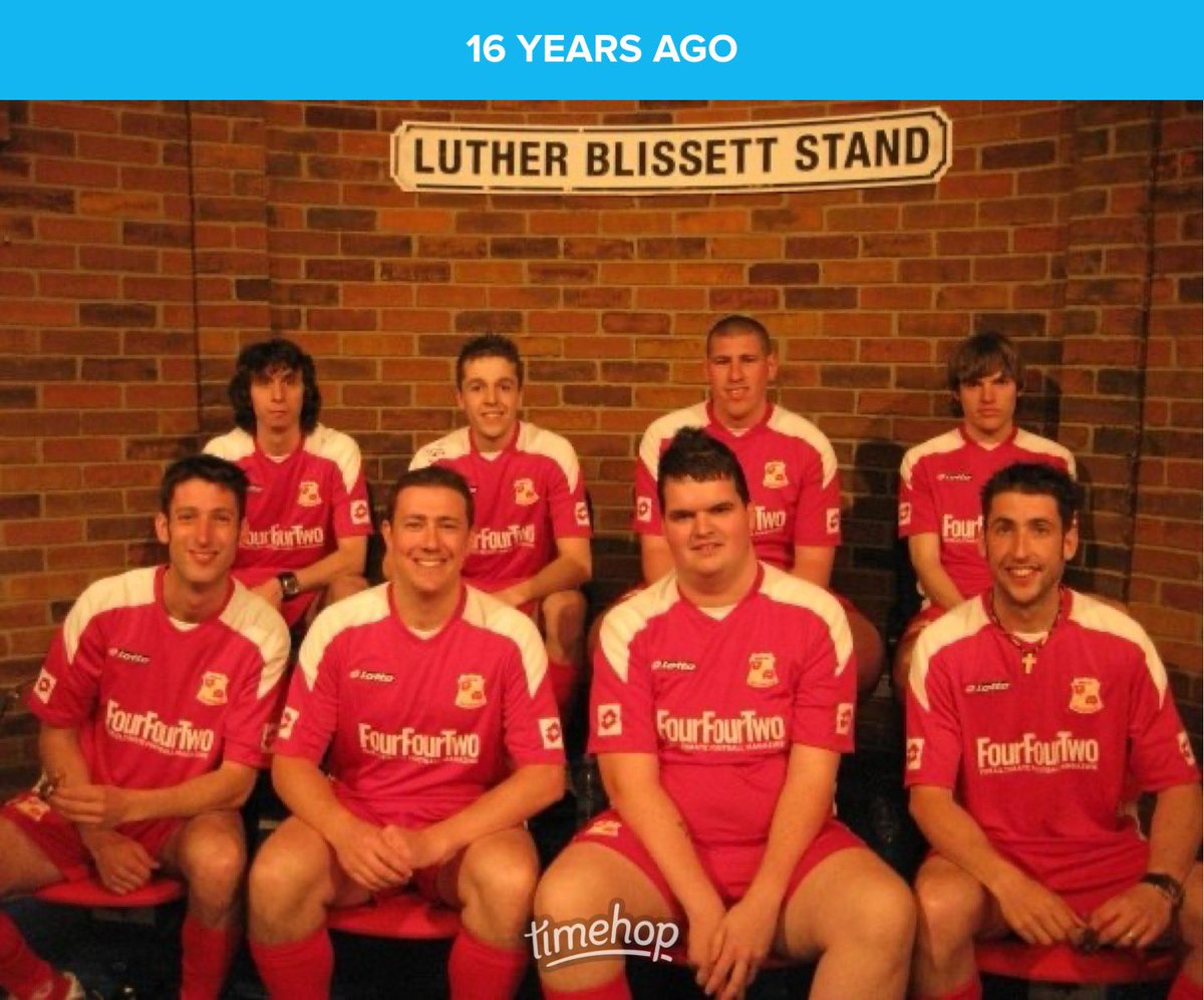mariesaunders's tweet photo. 16 years ago in the soccer AM studio for the naming of the stand Lottery. Anyone recognise anyone here? #stfc https://t.co/r55hcJXraC