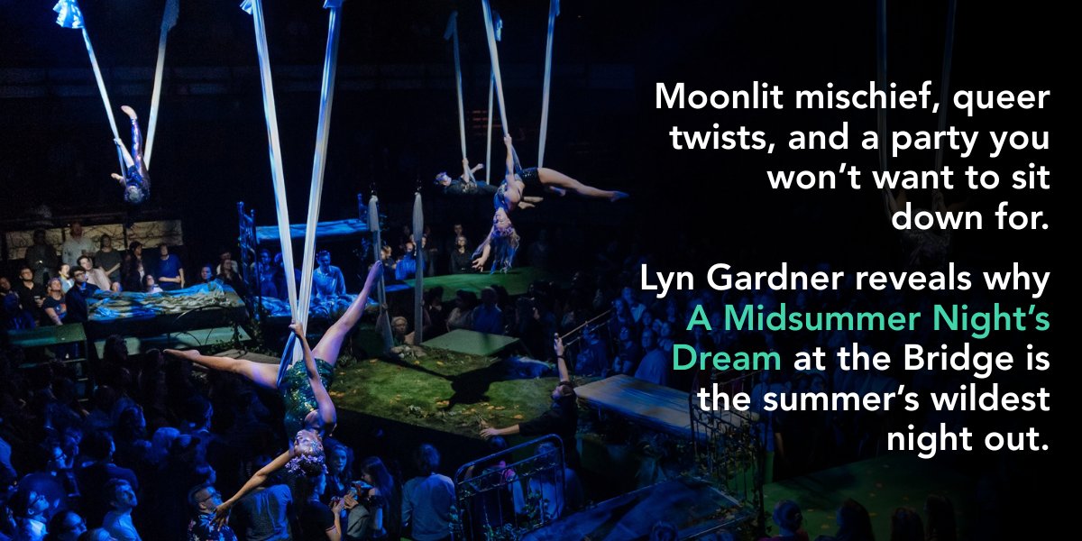 Stagedoor (@stagedoorldn) on Twitter photo 🌙🌸<a href="/lyngardner/">lyngardner</a>'s top 10 reasons to see A Midsummer Night’s Dream at the Bridge: eu1.hubs.ly/H0jNgn_0 🌙🌸<a href="/lyngardner/">lyngardner</a>'s top 10 reasons to see A Midsummer Night’s Dream at the Bridge: eu1.hubs.ly/H0jNgn_0