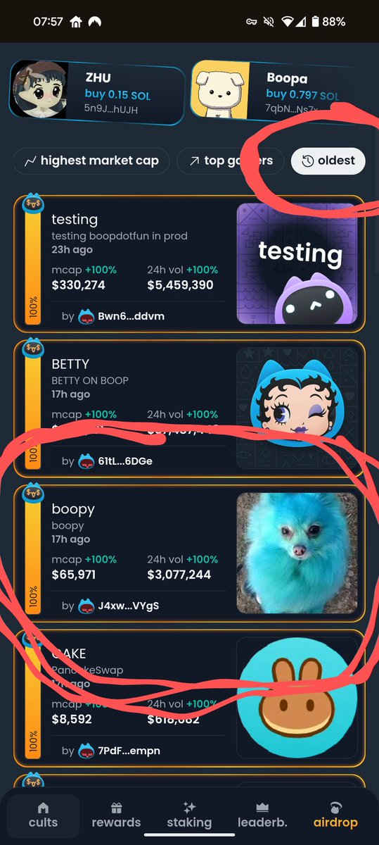 tokenr0b's tweet photo. They're telling you that $boopa was the first dog on https://t.co/D09nr4QcdX, but the streets know the real truth.

And that truth is sat at 66k. $boopy 

B3G2112eok3HevcHsKm2wmstrsqtz54utzRVXaRboop https://t.co/Pk1Kpbzxgg