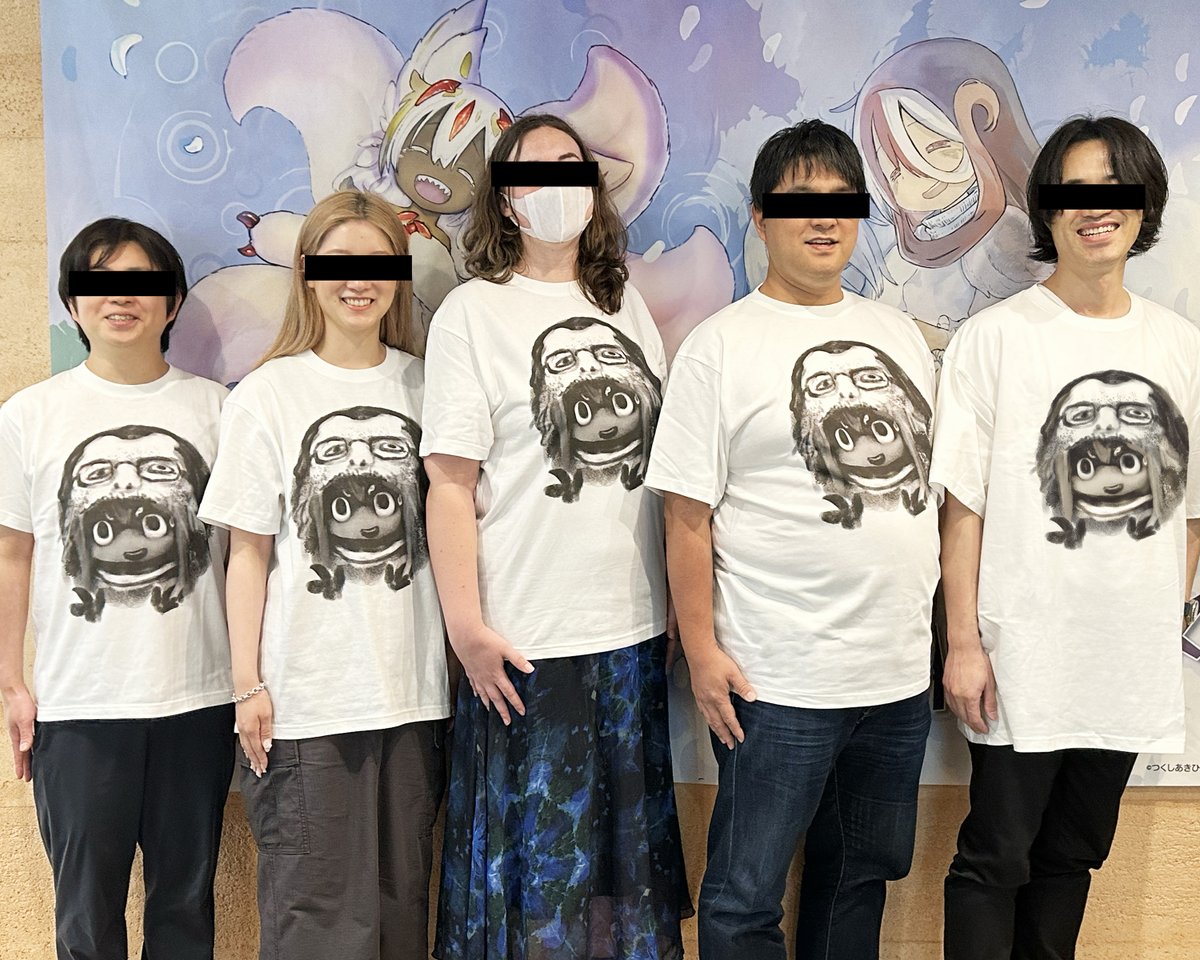 今回のTシャツシリーズ、つくし先生サイズを意識し＼Mから3XL／まで