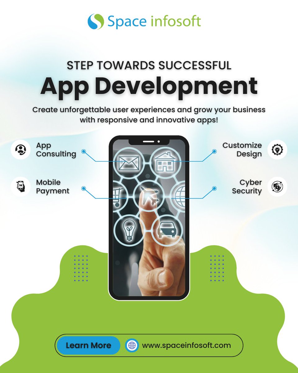 spaceinfosoft's tweet photo. 📱 Want to build an app that stands out?
At Space Infosoft, we deliver:
 ✅ App Consulting
 ✅ Mobile Payments
 ✅ Custom Design
 ✅ Cybersecurity-First Builds
Let’s create powerful, user-friendly apps together.
 👉 https://t.co/fQSklscRUL
 #AppDevelopment #MobileApps https://t.co/wD2qK67XrV
