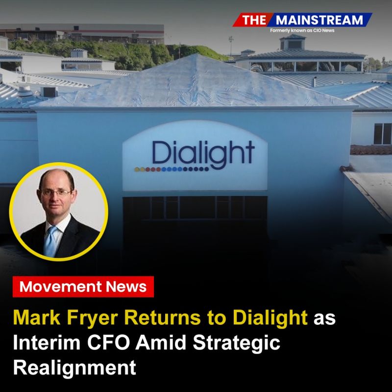 TheMainstream7's tweet image. Mark Fryer Returns to Dialight as Interim CFO Amid Strategic Realignment

#TheMainstream #MarkFryerDialight #LEDInnovation #GreenLeadership #CFOAppointment #GlobalLightingSolutions