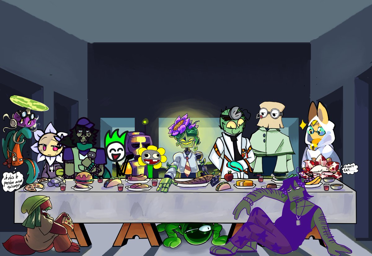 Happy 1st anniversary for our little community!
(for real this time) /iykyk
Thank you everyone for being with us! As a celebration, we did a little collab with people in the server including our mascot; Maquina!
thank you everyone!
- 🍄
#pvz #pvzoc