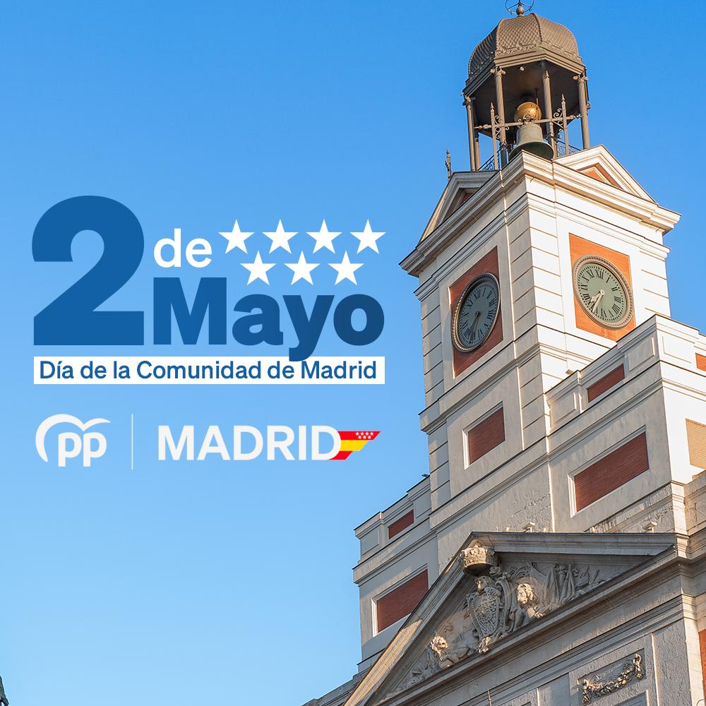 La Comunidad de Madrid, una región alegre, acogedora, abierta y al servicio de España.

¡Feliz #2deMayo! 🇪🇸
