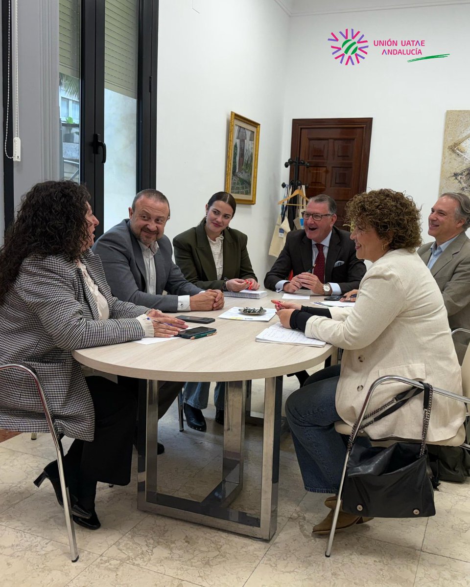 𝗨𝗻𝗶𝗼́𝗻 𝗨𝗔𝗧𝗔𝗘 𝗔𝗻𝗱𝗮𝗹𝘂𝗰í𝗮 ha presentado en <a href="/DipuHU/">Diputación de Huelva</a> su proyecto “Tu Plan”, que incluye en la provincia multitud de actividades. 

Se han planteado futuras colaboraciones en beneficio de l@s autónom@s y  micropymes del territorio.

#tuplanandalucia #huelva
