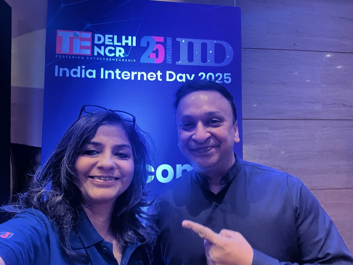 Wah a day it has been at <a href="/TiEDelhi/">TiE Delhi-NCR</a> #iDay … reverberating half day already