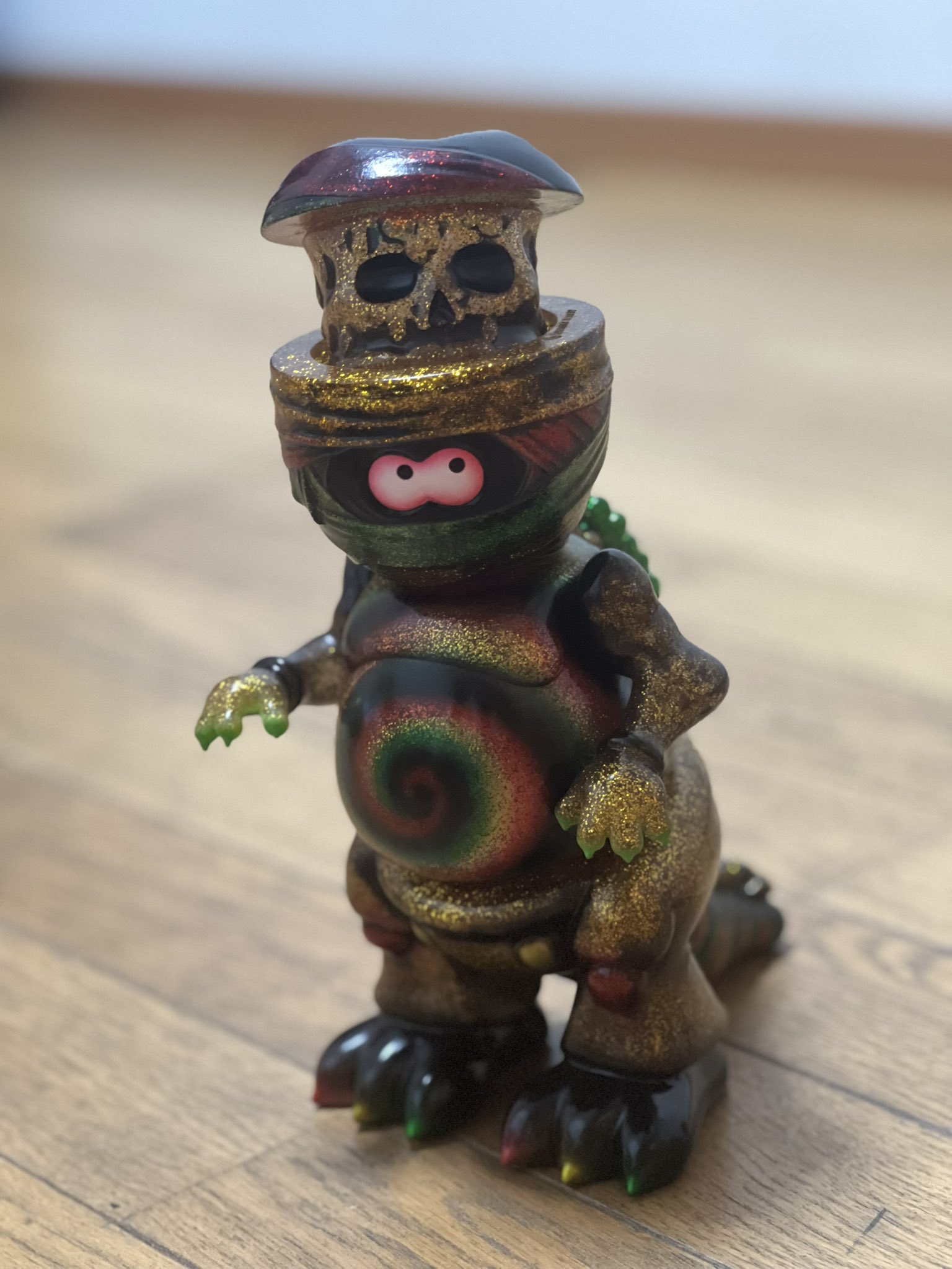 Monster Farm・Chop氏個展 展示品 ソフビ “Ortega Boo by Marvel