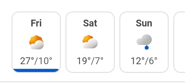 BramGrooten's tweet image. Baseball weather on Friday,
office-day weather on Sunday
🙃↔️