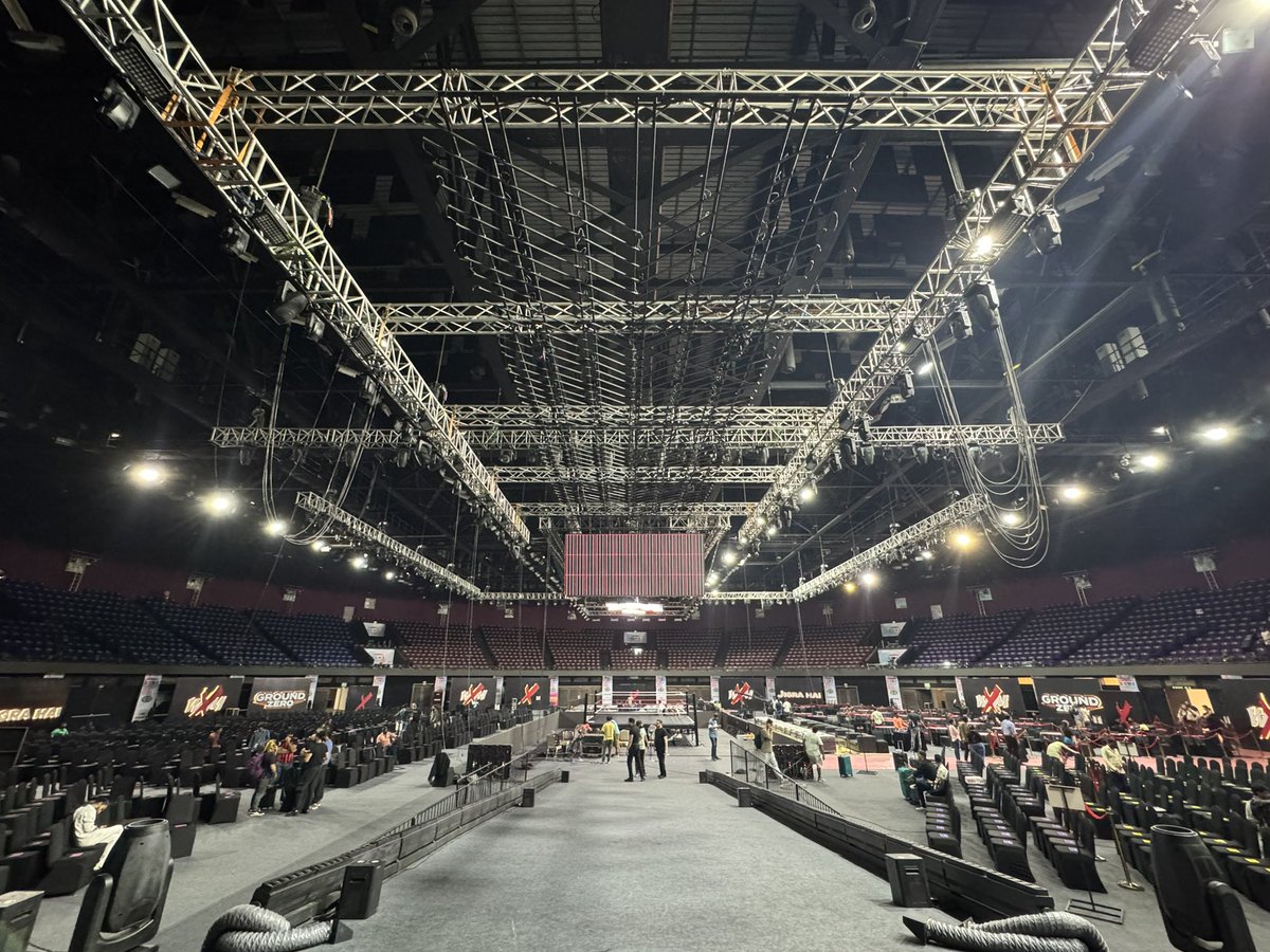 Awesome venue for <a href="/Official_WXM/">WXM</a> in Mumbai! #WAVES2025 #JigraHai