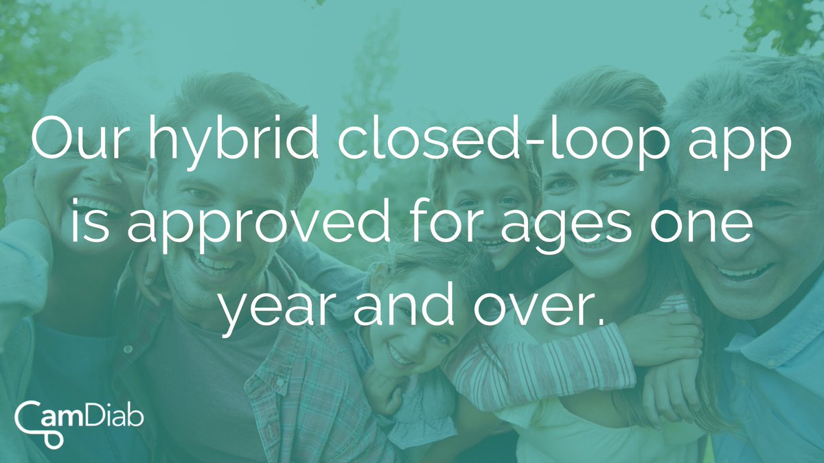 👶🏼👳🏾‍♂️Our hybrid #ClosedLoop app is approved for ages one year and over, including pregnancy.

Interested in learning more?

🔗 Click here: camdiab.com