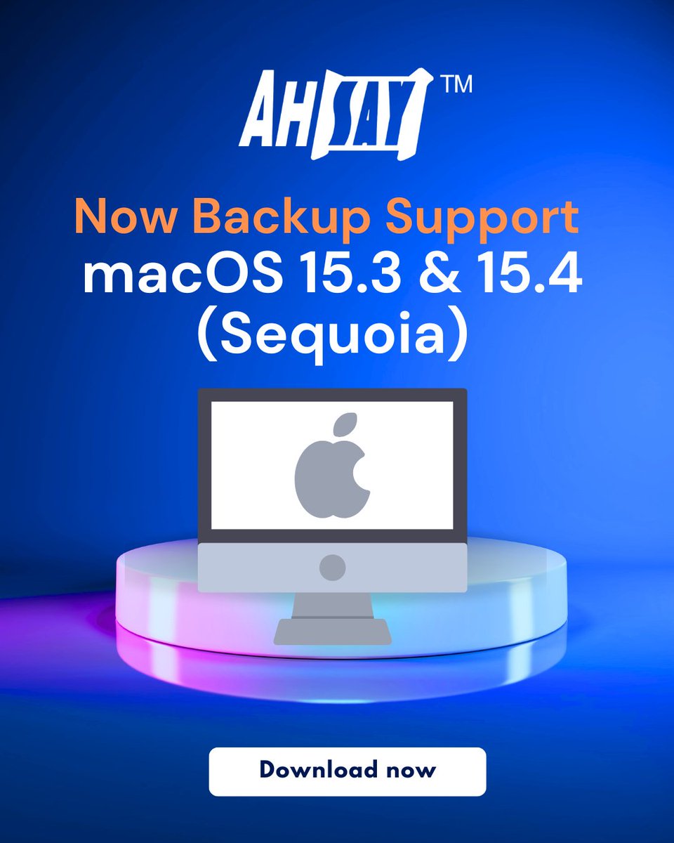 Ahsay Backup tweet media