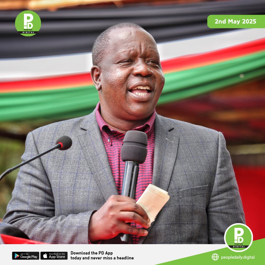 PeopleDailyKe's tweet image. Would you vote for Matiang’i if he runs for President in 2027? #PDQuestions