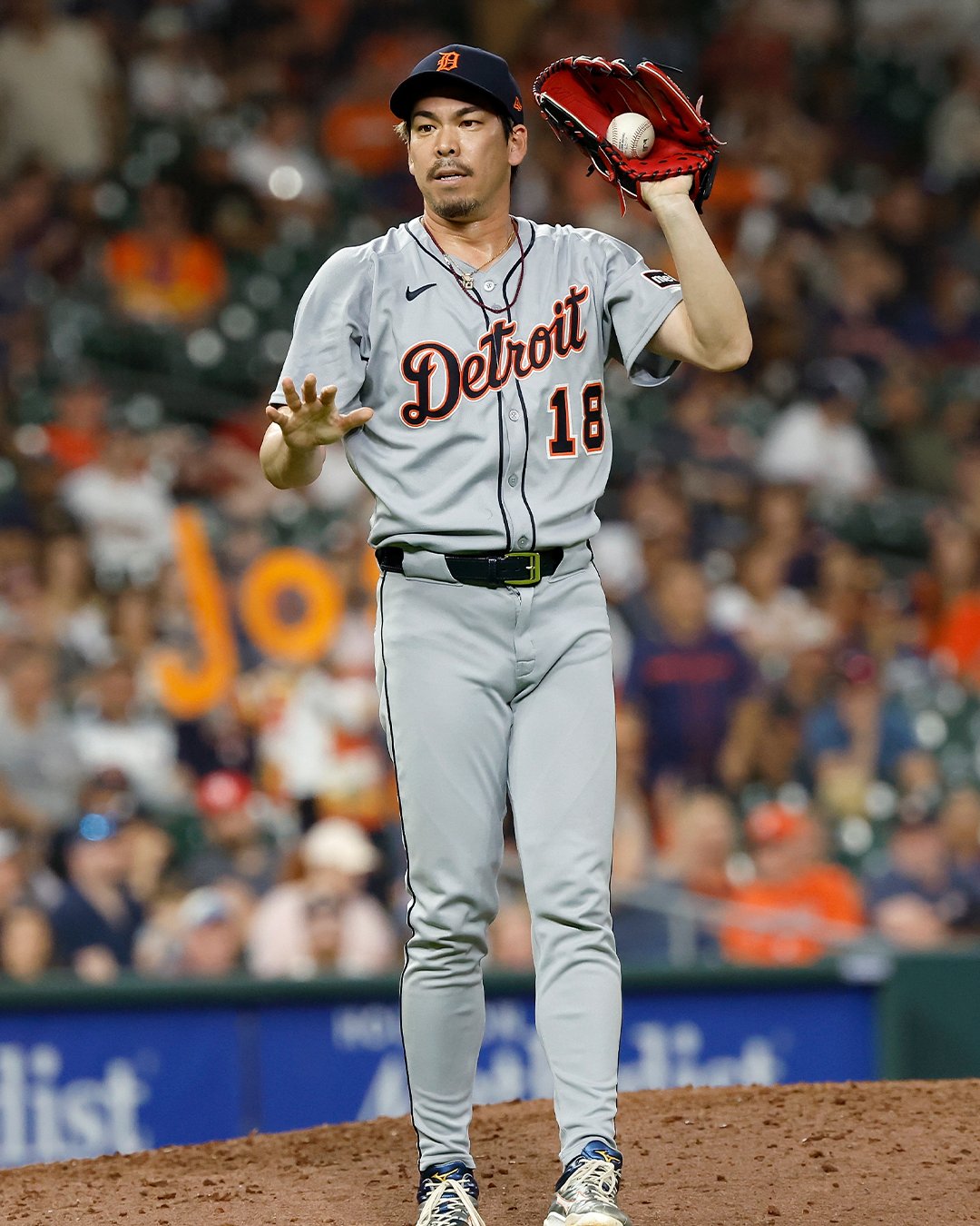 【MLB】前田健太選手所属 タイガース パフォーマンス シャツ MLB】タイガース・前田健太、5回3安打無失点も今季初勝利