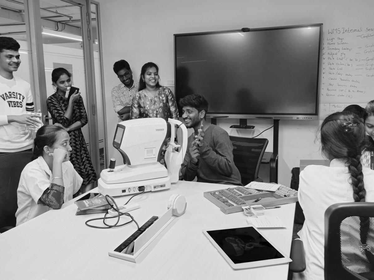 NetScore Technologies (@netscoretech) on Twitter photo NetScore, in collaboration with <a href="/dragarwals_eye/">Dr Agarwals Eye Hospital</a>, hosted a free eye screening camp for our employees. Small steps towards health make a big difference.
#WorkLifeBalance #WellnessInitiative #EmployeeWellbeing #HealthFirst #HealthyWorkplace #HealthyVision NetScore, in collaboration with <a href="/dragarwals_eye/">Dr Agarwals Eye Hospital</a>, hosted a free eye screening camp for our employees. Small steps towards health make a big difference.
#WorkLifeBalance #WellnessInitiative #EmployeeWellbeing #HealthFirst #HealthyWorkplace #HealthyVision
