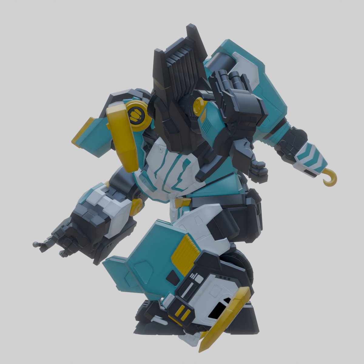 #999_SS #b3d #3DCG 
#메탈카드봇S