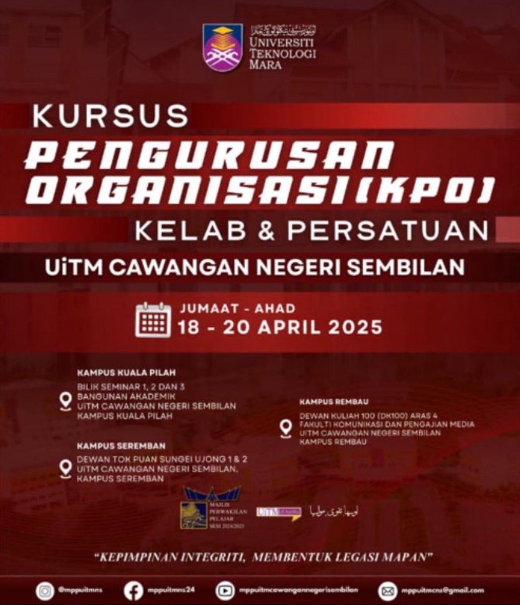 ariell_mkhrzz's tweet image. Terima kasih kepada semua yang telah memberi kerjasama yang sangat baik bagi menjayakan program Kursus Pengurusan Organisasi pada hari pertama.
#COM201 #COM2012A #MC1102A