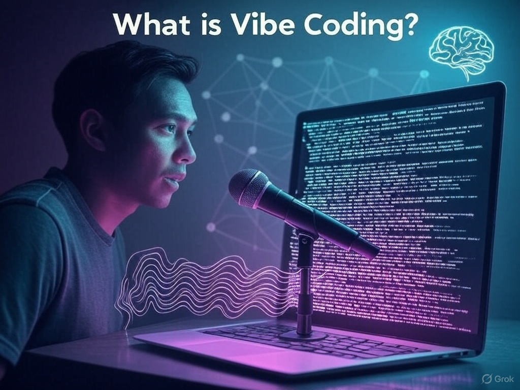 CsharpCorner's tweet image. 𝐕𝐢𝐛𝐞 𝐂𝐨𝐝𝐢𝐧𝐠: The future of software development is here!
Leverage AI tools to transform your ideas into code using natural language prompts.
Discover how to accelerate your development process.
👉 Read more: c-sharpcorner.com/article/what-i…
#VibeCoding #DevFlow…