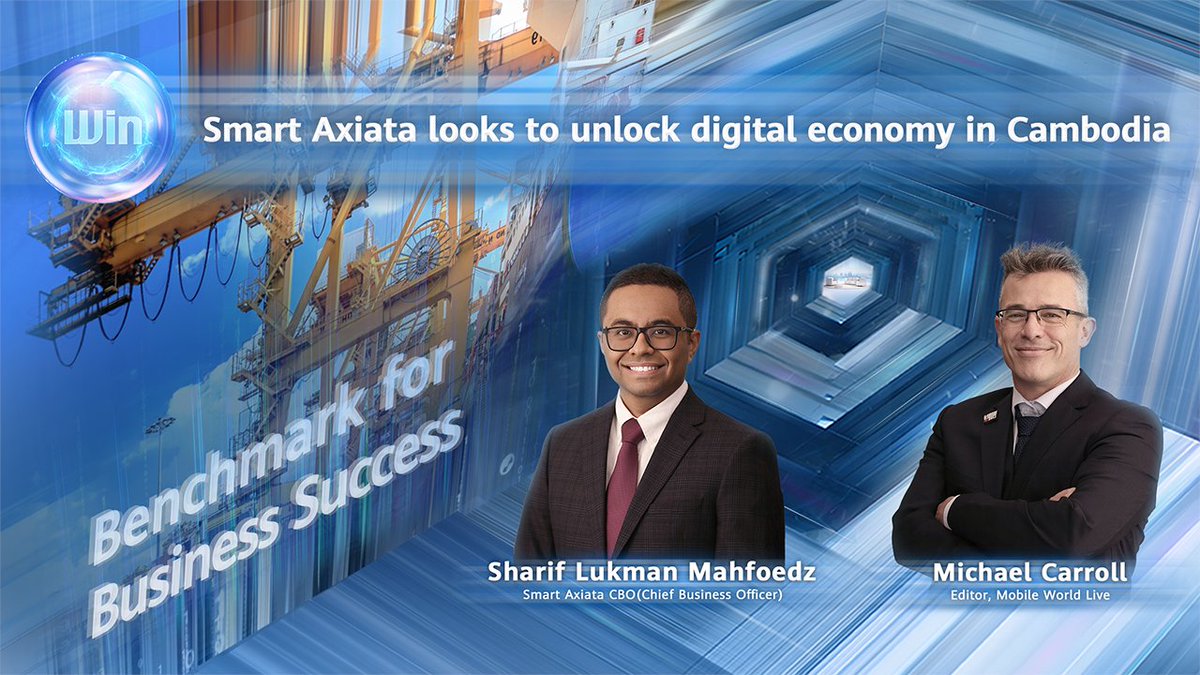 PARTNER CONTENT: Smart Axiata – Unlocking the Digital Economy in Cambodia

Smart Axiata chief business officer Sharif Lukman Mahfoedz told WinWin Live there is more to enabling the digital economy of Cambodia than just boosting overall GDP, explaining the process is an important