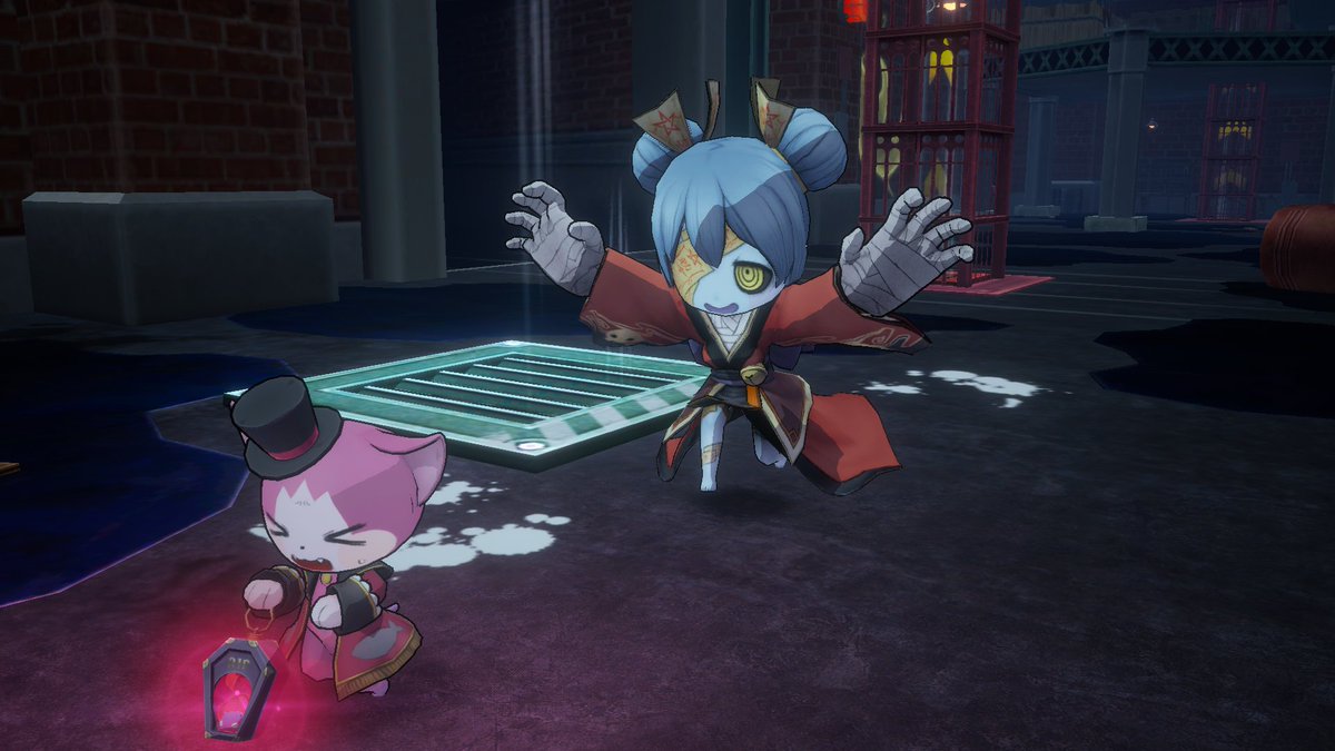 ✨👻Party Blitz! Underway👻✨

A zombie-girl Fu Lan🧟‍♀️ available with limited stamps🌸
Catch Humans with her agile, quick jumps✨

Party Blitz! runs until May 18 at 23:59 (JST)❗
Give a warm welcome to the reward characters😉

#obakeidoro
#NintendoSwitch