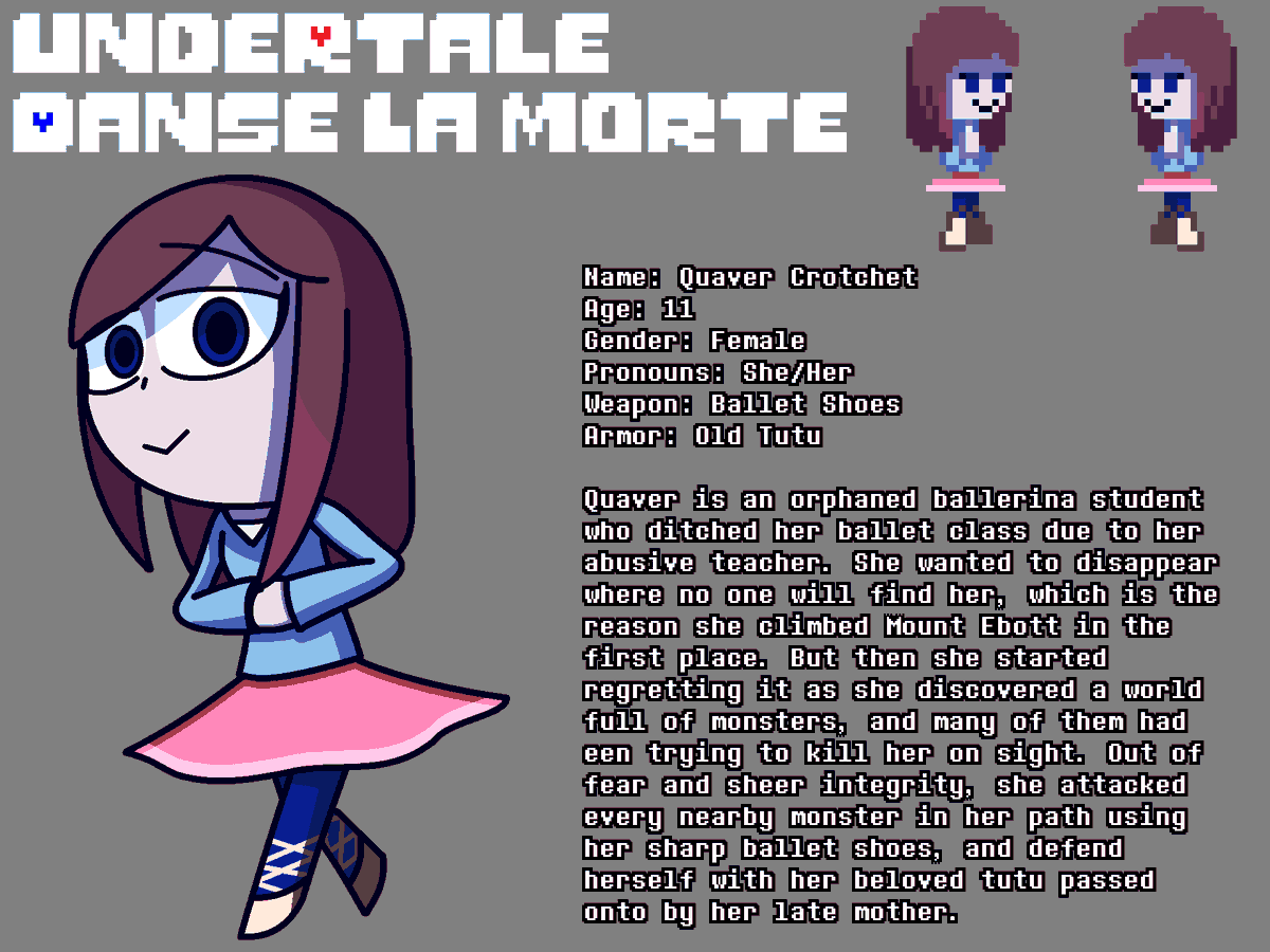 AmenKingGaming's tweet photo. I've also updated Clover and Quaver, mainly Clover's eyes and Quaver's sprites.
#UndertaleYellow #UndertaleBlue #UndertaleJustice #UndertaleIntegrity #アンダーテールイエロー https://t.co/kXcX1ZKdPS