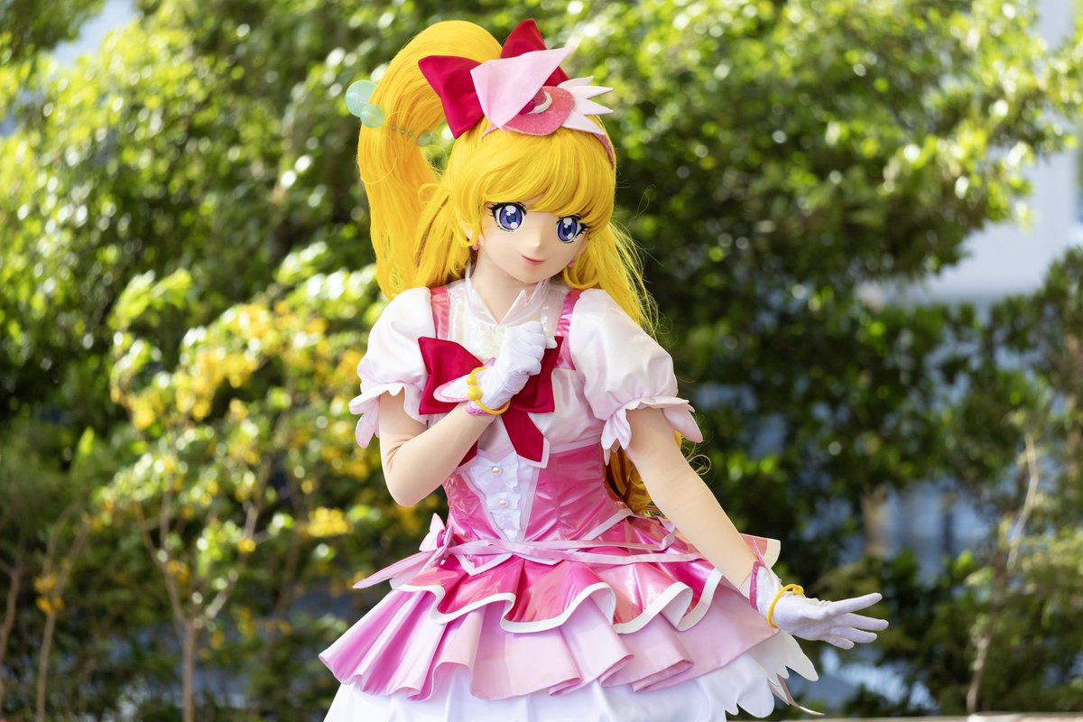 cureflag's tweet photo. 2025/4/27　セブンパークアリオ柏
魔法つかいプリキュア！スペシャルショー
久々のプリキュアショー参戦でした
まほプリのショーを見るのも当時以来でとても面白かったです
そしてピンクダイヤスタイルが���しすぎる… https://t.co/90Da8b7nsj