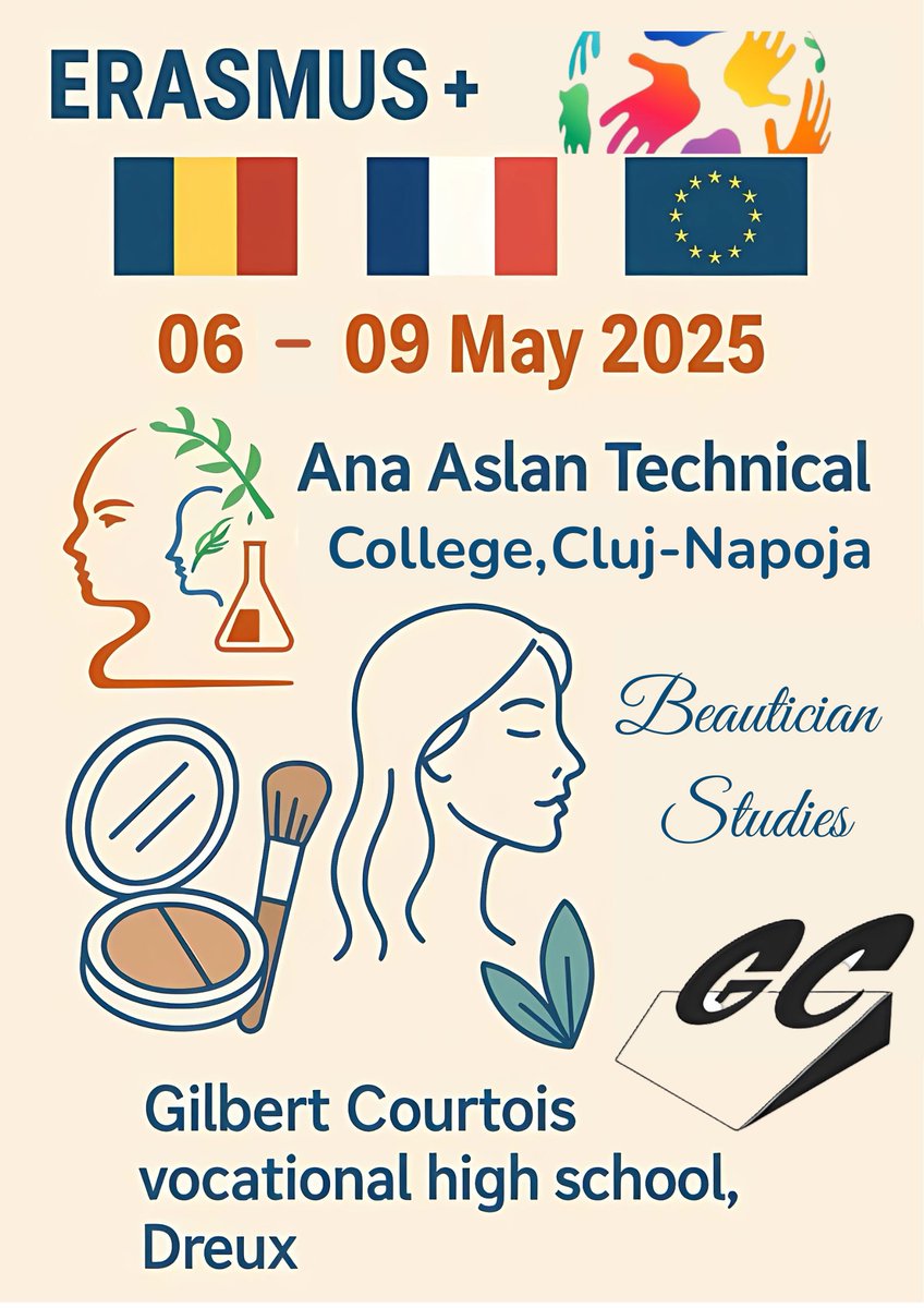 GilbertLycee's tweet photo. Le lycée @GilbertLycee accueil la Roumanie. En partenariat avec ERASMUS
@ac_orleanstours @dreuxofficiel @education_gouv
@dsden28 @RCValdeLoire @EUErasmusPlus https://t.co/ZYWQGgN8Y0
