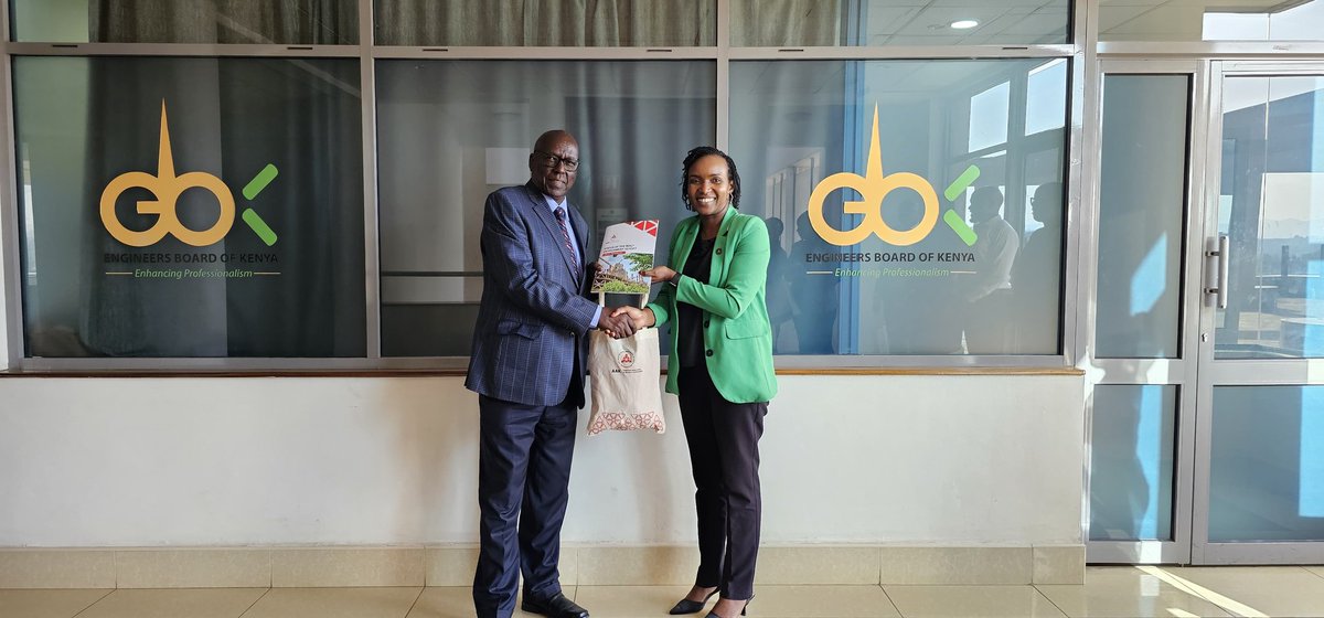 AAK_Engineers's tweet photo. #FBF Today we flash back to the fruitful engagement @Arch_KE had with @EngineersBoard last year, led by our IPP @nyolette and the IPC @pKarara when AAK paid EBK a courtesy visit.
AAK appreciates the work being  done by EBK, and the improved collaboration between the organisations https://t.co/zO7xajA96p