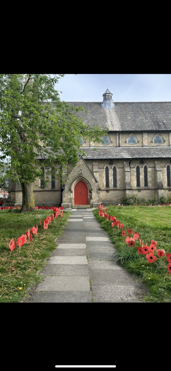 Today, reception took their beautiful poppies to be ‘planted’ in the church garden in readiness to celebrate the 80 year anniversary of VE Day.