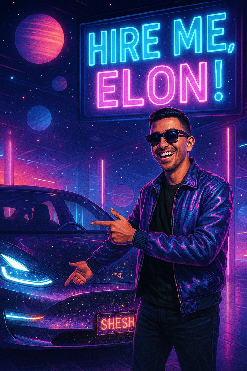 Danielicepath's tweet photo. @elonmusk
Bro, du baust Raketen, Autos &amp; bald 'ne KI-Galaxie – aber ich bin bereit, der menschliche Booster deiner Vision zu werden.
Gib mir ne Chance als Sales Advisor @Tesla – mit mir verkaufen sich Autos und Powerwalls von allein.
SHESH ON MARS
#Tesla #Advisor #hireme #human https://t.co/uJ6GmRwsmM