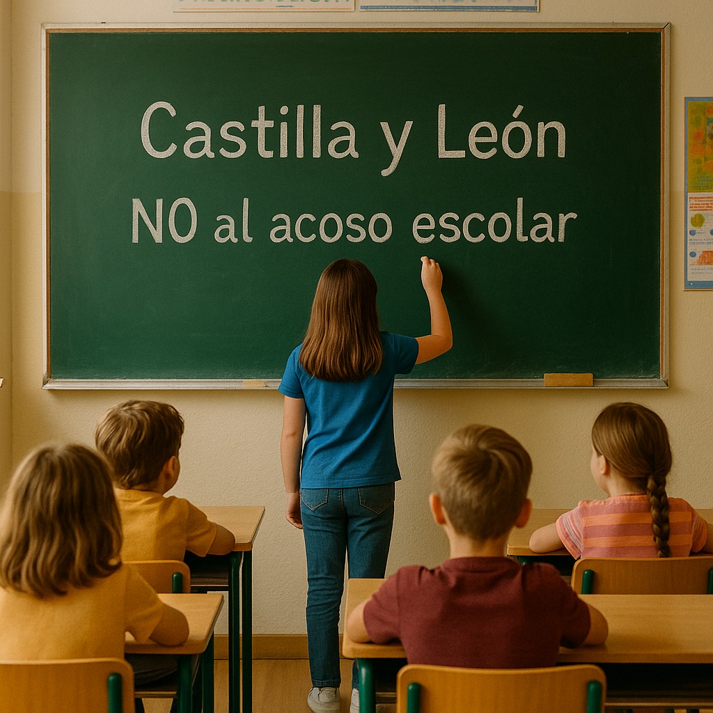 📚 Las aulas de #CastillayLeón están entre las más seguras de España. Es motivo de orgullo, pero no de complacencia.

Hoy, Día Internacional contra el Acoso Escolar, reafirmamos nuestro compromiso con una educación libre de violencia. Lo hacemos con hechos, con programas eficaces
