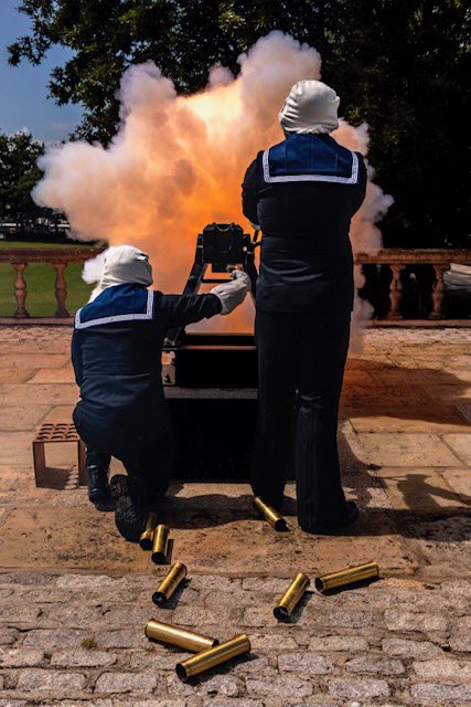 HMNB Devonport (@hmnbdevonport) on Twitter photo At 1200 on Tuesday 06 May, The Gunners from HMS Drake <a href="/HMNBDevonport/">HMNB Devonport</a> will be firing a 21 Gun Salute in honour of the King and Coronation Day. <a href="/RoyalNavy/">Royal Navy</a> <a href="/RoyalFamily/">The Royal Family</a> At 1200 on Tuesday 06 May, The Gunners from HMS Drake <a href="/HMNBDevonport/">HMNB Devonport</a> will be firing a 21 Gun Salute in honour of the King and Coronation Day. <a href="/RoyalNavy/">Royal Navy</a> <a href="/RoyalFamily/">The Royal Family</a>