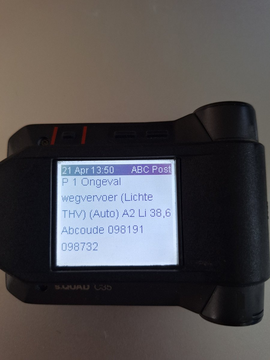 Ongeval wegvervoer op de A2 bij Abcoude