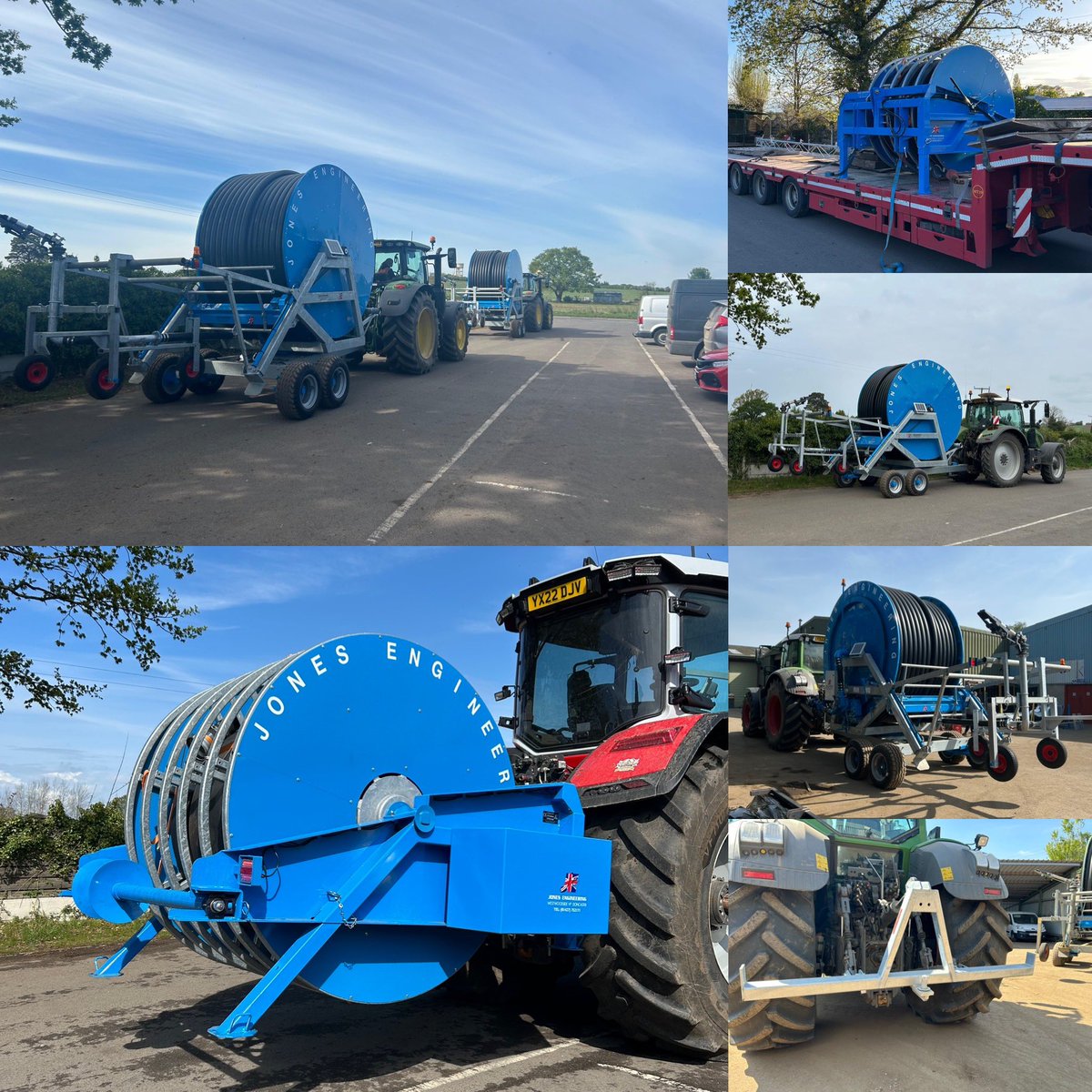 New machines leaving the yard over the last week
🔹Layflat Recoiler to Scotland 
🔹5 Irrigators staying local within Lincolnshire  
🔹Layflat Recoiler collect by customer
🔹Towing Out Frame