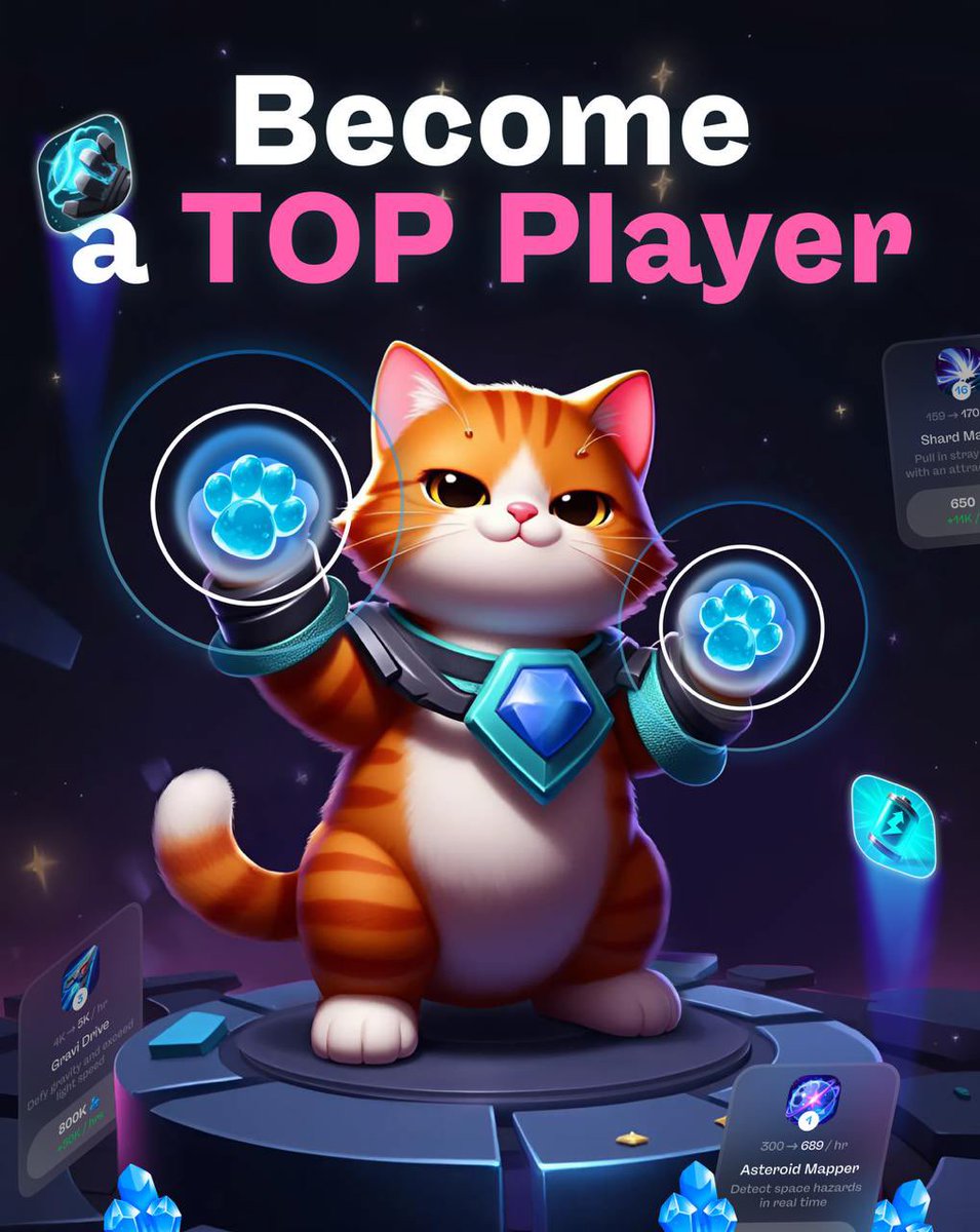 Catmoonity's tweet photo. Top players don’t wait — they upgrade, tap, and dominate💪🏻😼

🔗 https://t.co/RMuawmqKZt

#Catmoonity #Game #GameDev #TMA #Telegram