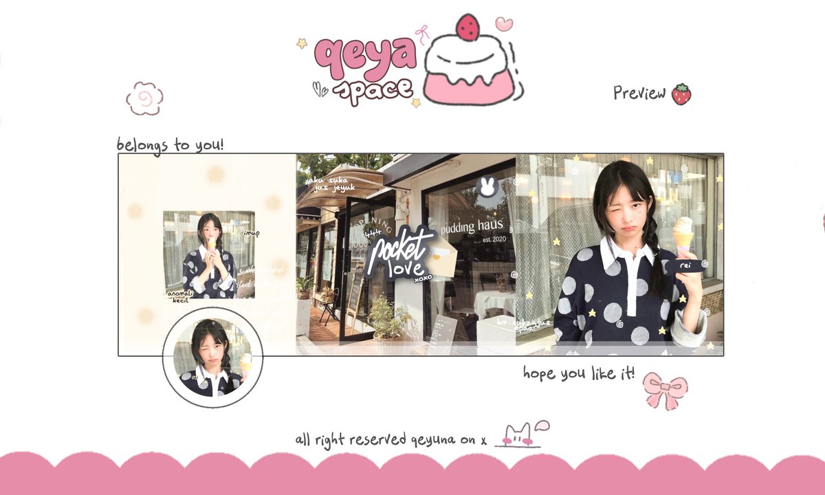qeyuna's tweet image. help repost, thank you🧃

hai qeya ada ready stock layout girl grup &amp;lt; karina, wonyoung, rei &amp;gt; 🥢 dengan price 8.000 &amp;amp; 10.000 – free retext pay qris 🍎

#zonauang #zonaba #zonajajan