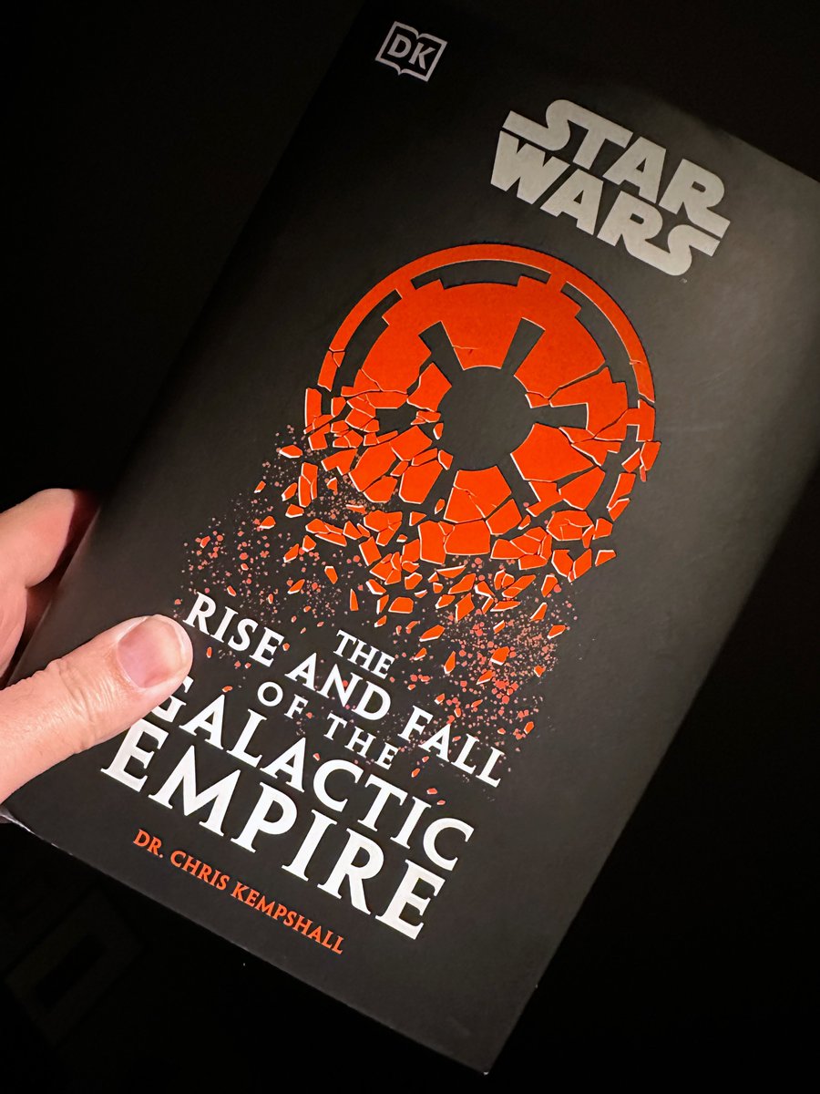 I just finished Rise &amp; Fall, and it’s immediately become one of my favorite Star Wars Books. It takes what bits we know about the Empire (and 1st Order) and knits them together into a credible cloth that feels inevitable and logical. It made me think about Star Wars in a new way.